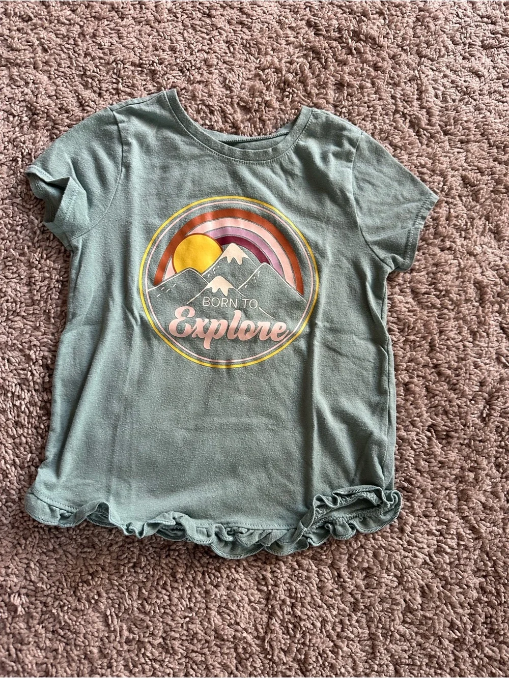 5 Piece Bundle for Girls, three pieces shorts and 2 T-Shirts